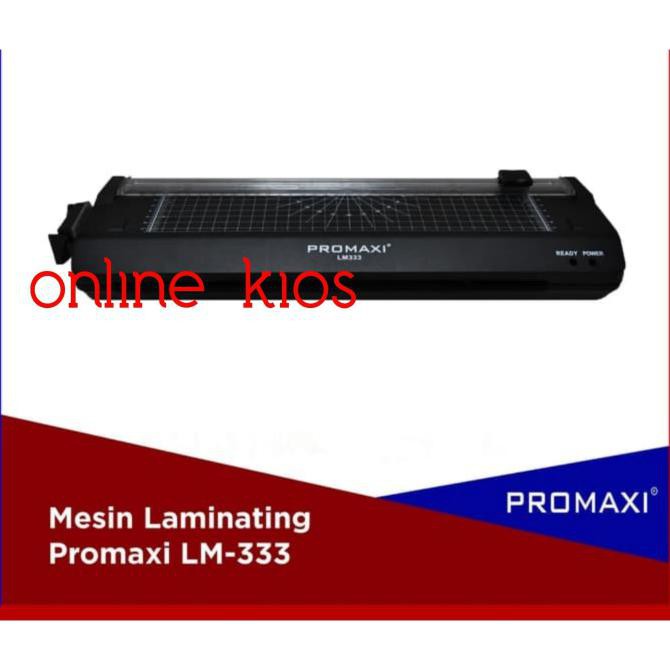 

BARANG BARU PROMAXI LM 333 size A4 F4 & A3 Mesin Laminating & Paper Cutter LM333