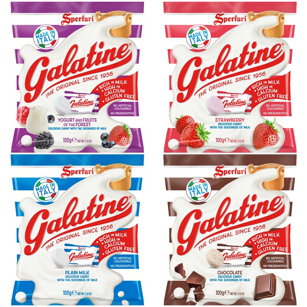 Galatine Milk candy from italy 100gr Shopee Indonesia