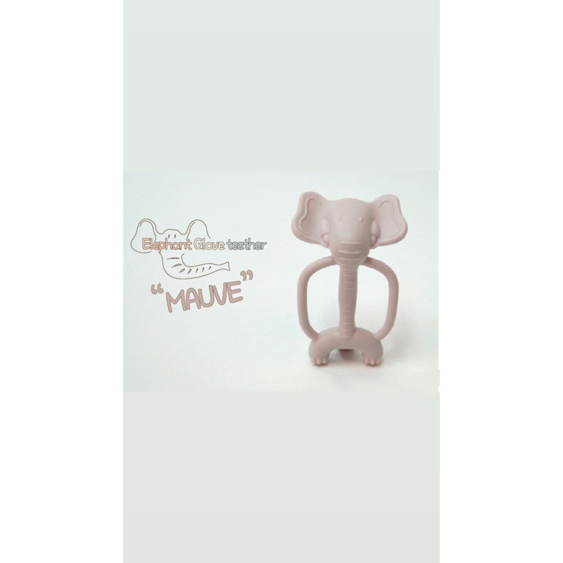 Mamas Tem Glove teether - elephant