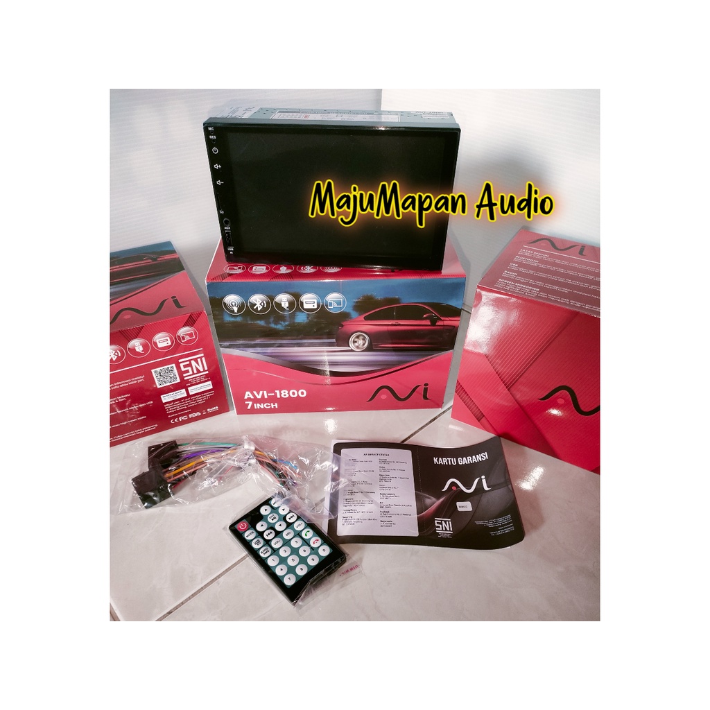 Head Unit Deckless AVI-1800 MirrorLink