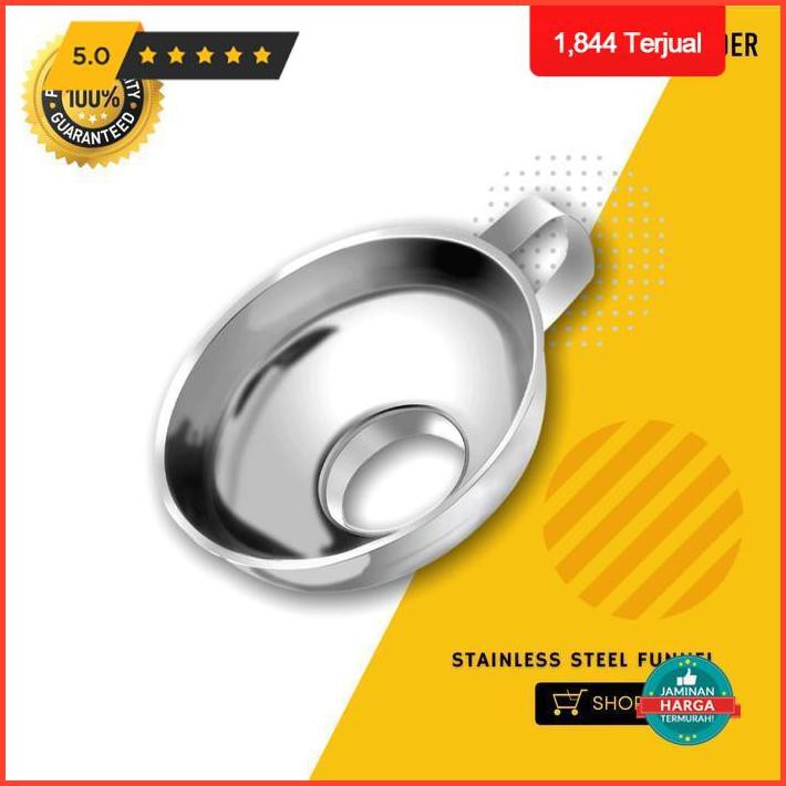 

Corong Stainless D15Cm | Funnel Selai - Biji Kopi - Snack - Kacang Exclusive