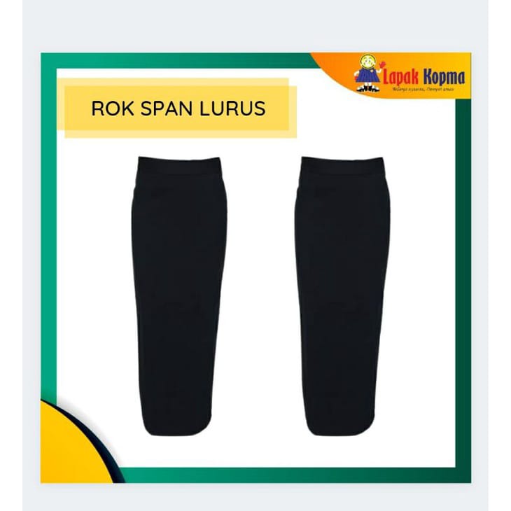 Rok Span Hitam / Rok Span Lurus / Rok Kerja / Rok Formal / Rok Kantor / Rok PKKMB / Rok Ospek / MOS