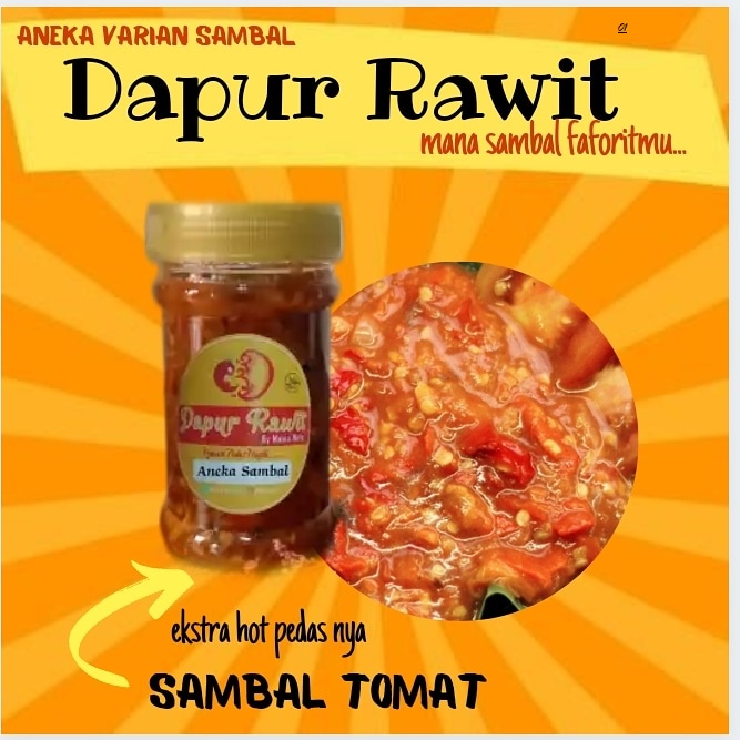 

SAMBAL TOMAT / SAMBAL CABE RAWIT PEDAS / PROMO MURAH / TAMI STORE 14