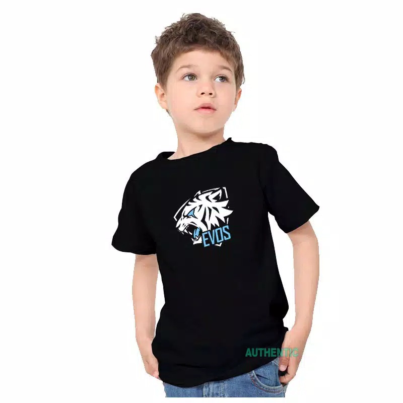 KAOS BAJU ANAK LAKI LAKI EVOS TERBARU / KAOS ANAK EVOS ROAR