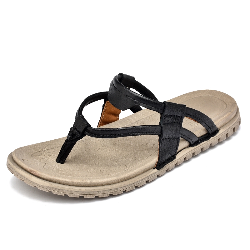  Sandal  jepit  pria  ringan nyaman  non slip tahan air sandal  