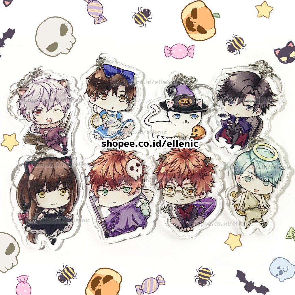 Mystic Messenger Acrylic Keychain