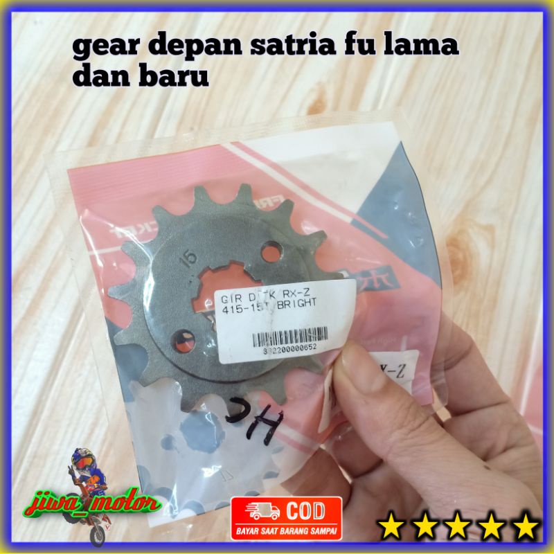 gear depan satria fu lama baru TK racing 415 ukuran 13 14 15 16 gir depan satria fu