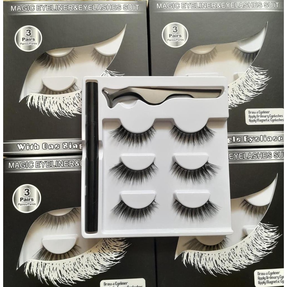 BULU MATA SATIN / BULU MATA MAGIC EYELASH  MAGIC BUKAN EYELASH MAGNET