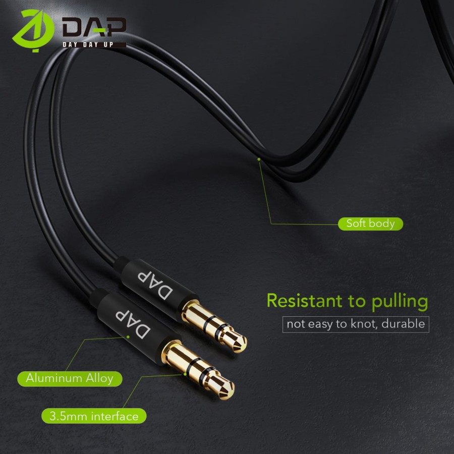 DAP D-AU01 AUX Audio Cable Jack 3.5mm 1 Meter