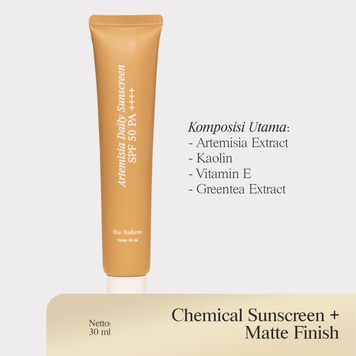 The Aubree Artemisia Daily Sunscreen SPF 50 PA ++++ 30 ml