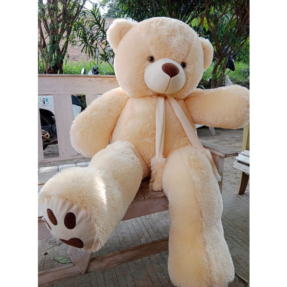 beoneka teddy bear syal telapak 1,2 meter