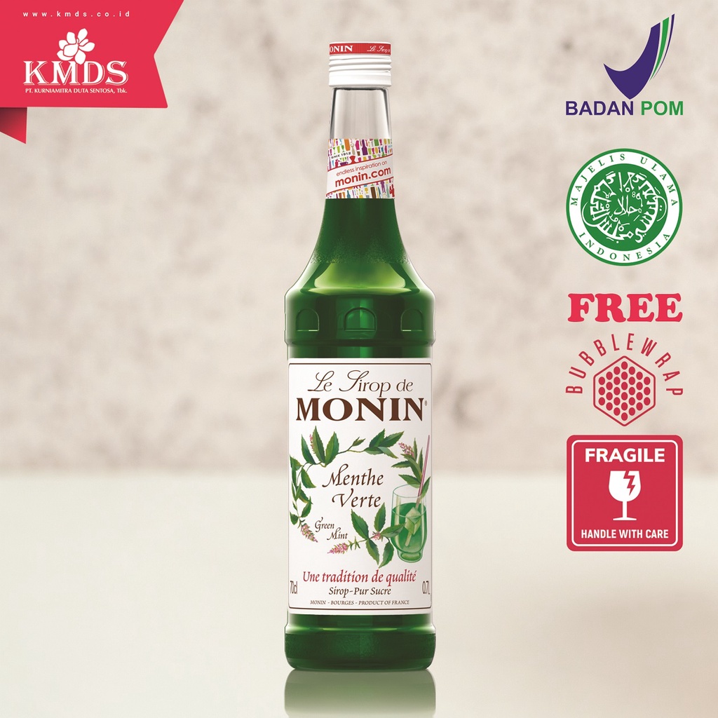 

MONIN Green Mint syrup 70 CL 700 ML