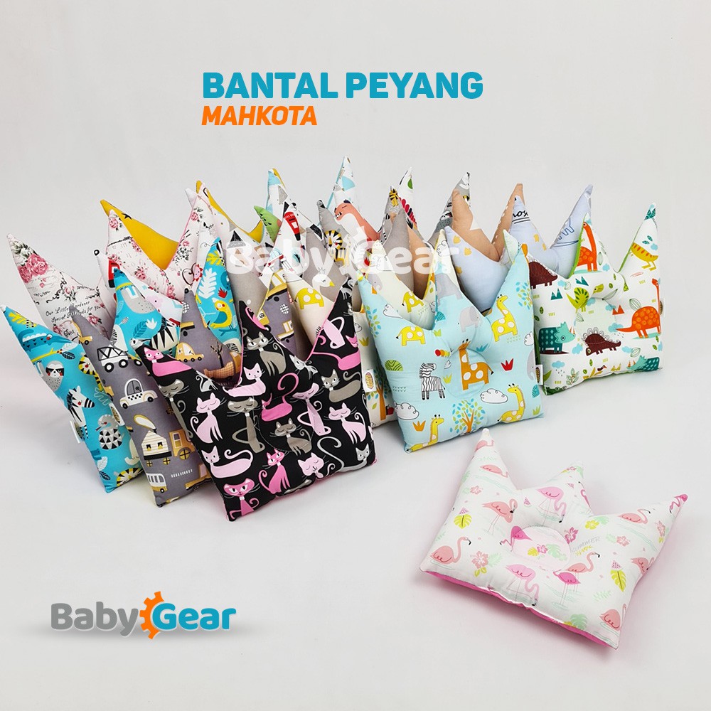 Bantal peang bayi/bantal mahkota/bantal crown