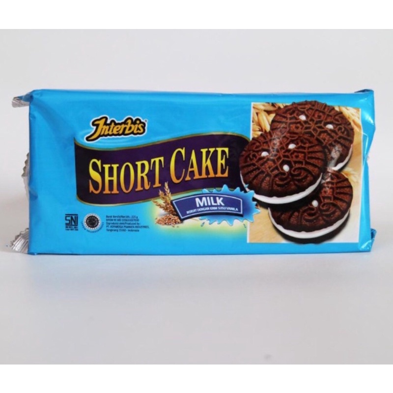 

INTERBIS SHORT CAKE MILK 225g