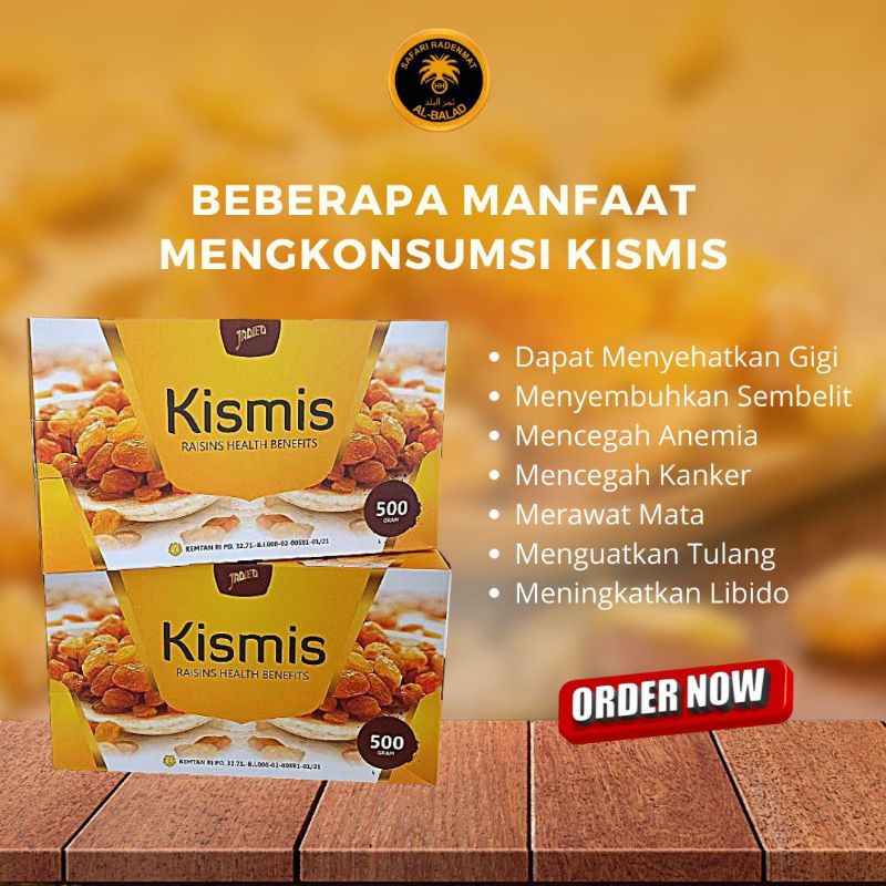

KISMIS JADIED 500GR