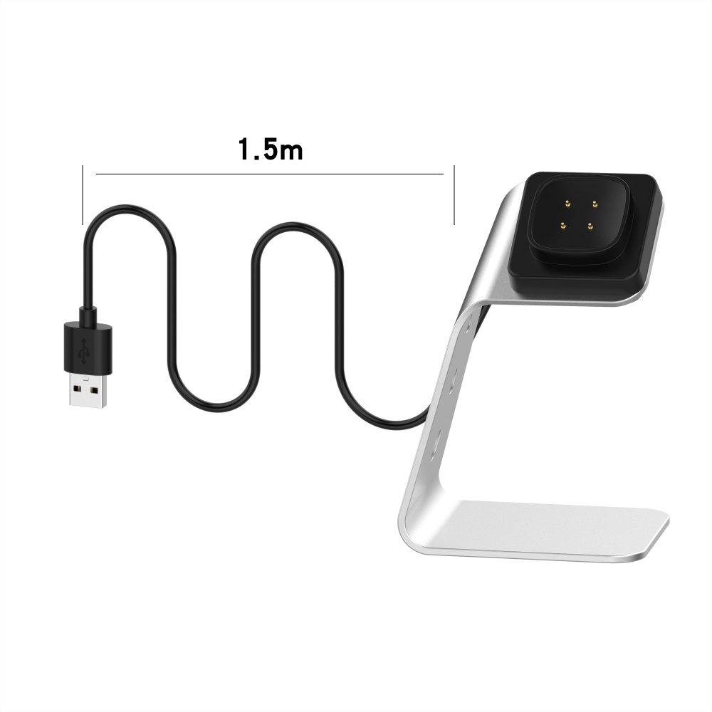 Dock Charger Usb Pengganti Untuk Smartwatch Fitbit Versa 3 / Fitbit Sense 3