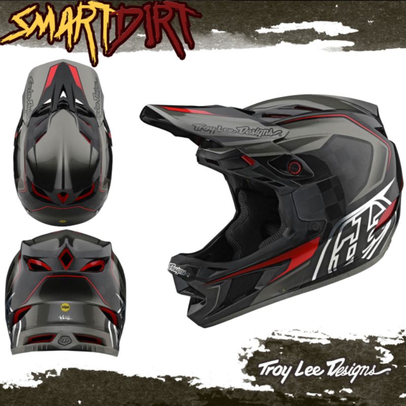 HELM TROY LEE DESIGNS D4 CARBON HELM MTB BMX DOWNHILL TLD D4 CARBON