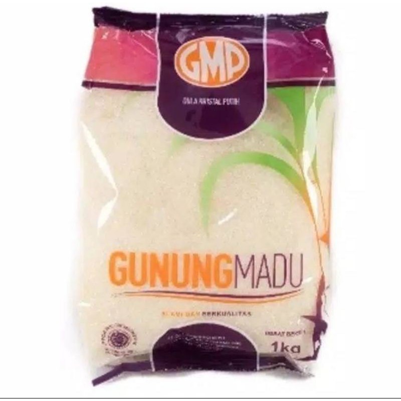 

Gula Pasir GMP gunung madu kemasan 1kg