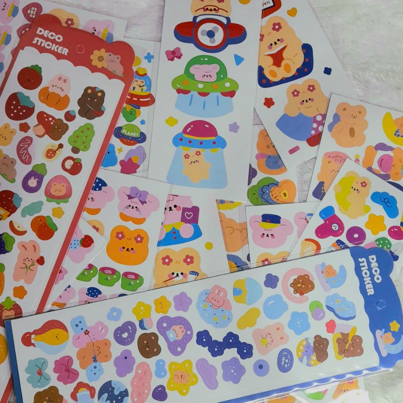 

LIMIT STOCK(1)!! deco stickers journal toploader