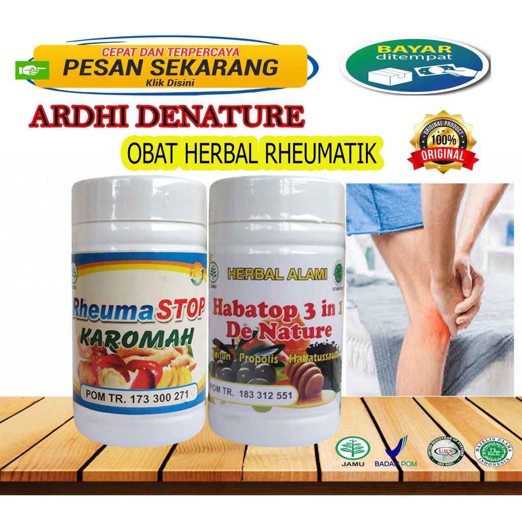 TERAMPUH [[BISA COD]] OBAT REMATIK ENCOK AMPUH RHEUMASTOP HABATOP DENATURE