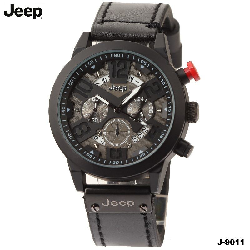 JAM TANGAN PRIA JEEP 9011 CRONO aktif TERKINI