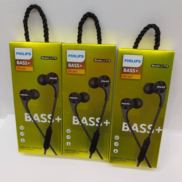 Handsfree Headseat Philips  Bass + Model J-778