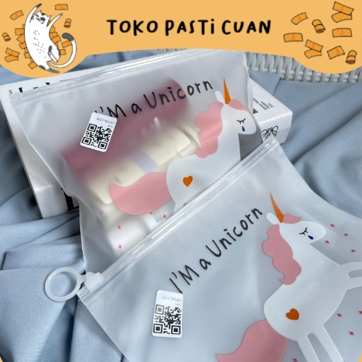

pouch karakter unicorn tempat pensil pouch temurah lucu imut unik bisa COD paling oke keperluan sekolah anak import