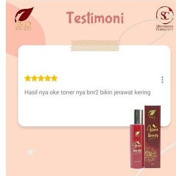 SR12 Acne Toner - Hydrating Toner Untuk Kulit Berminyak dan Berjerawat