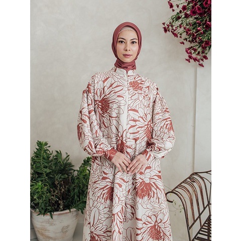 Valerie Dress Terracotta - Klamby