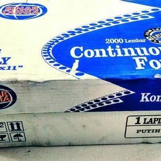 

Kertas Continuous Form 1 Ply Hvs Sinar Dunia B1 Ukuran 14 7/8X11