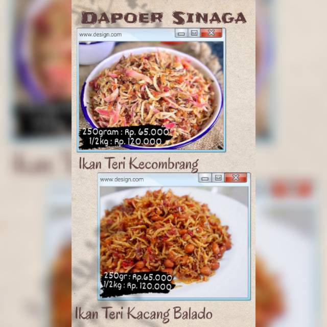 

Ikan Teri Kacang Balado Medan atau Ikan Teri Kecombrang Medan 250gram