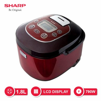 Rice Cooker Sharp KS-TH18RD 1.8 Liter Digital Merah