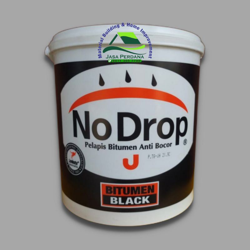 No Drop Bintumen Black No Drop Flinkote Air Hitam 4 Kg