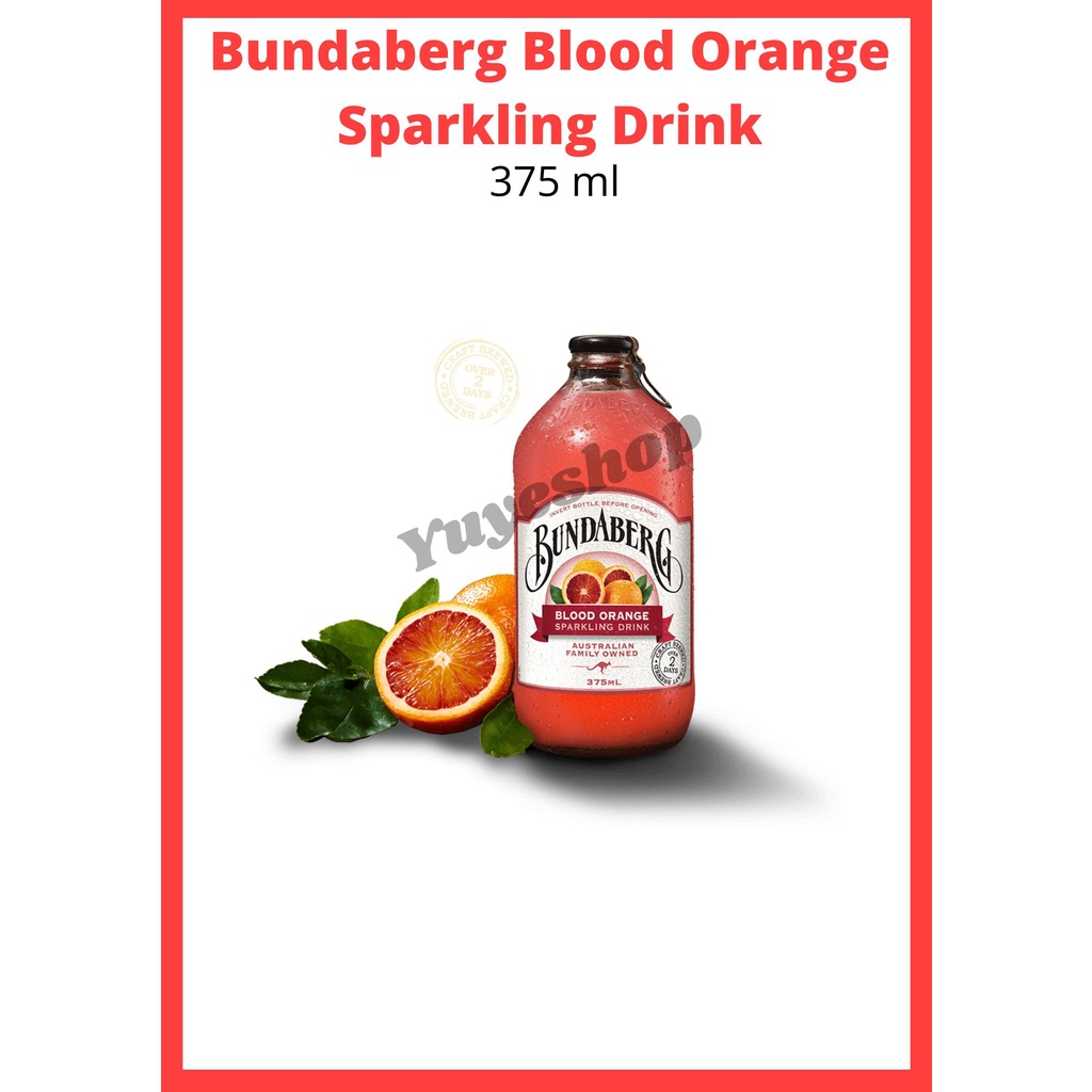 

Bundaberg Blood Orange Sparkling Drink 375ml - Minuman Sparkling Australia