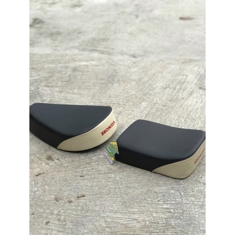 jok-sadel-jhok jok pisah 1 set depan belakang honda c70 c50 grand jok pispot c50 - jok C70