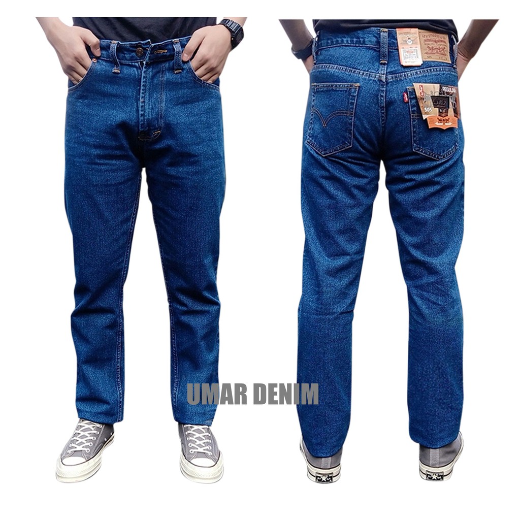 Celana Panjang Standar Jeans Cowok Premium l Celana Jeans Begi Lurus laki laki