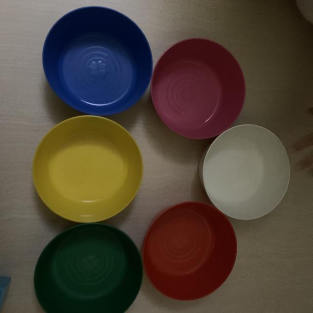 Ike.a Kalas - Mangkuk Untuk Anak, Warna Warni, Set Isi 6pcs