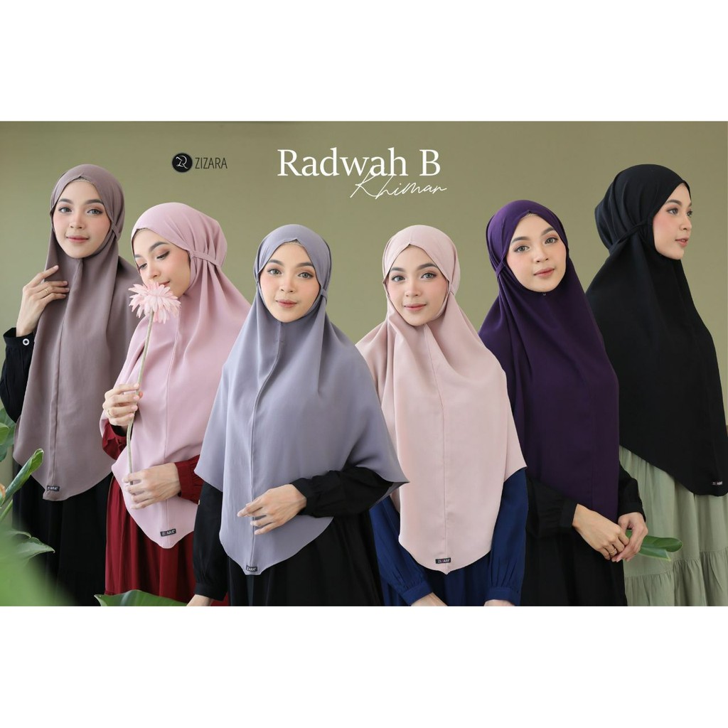 RADWAH KHIMAR || Hijab Syari Original by Zizara