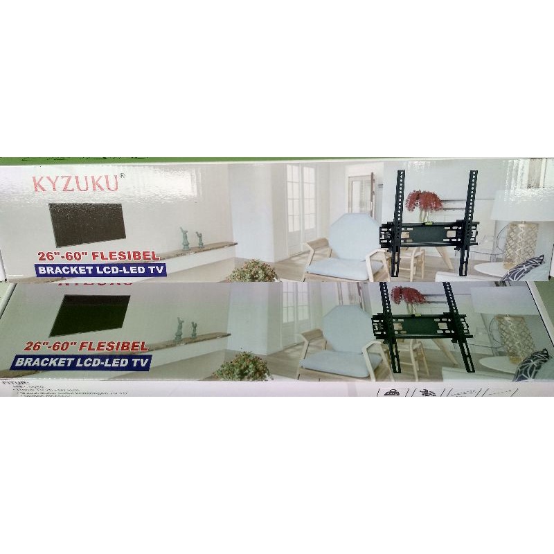 BRACKET TV LCD - LED KYZUKU 26&quot; - 60&quot; / PENOPANG TV LCD