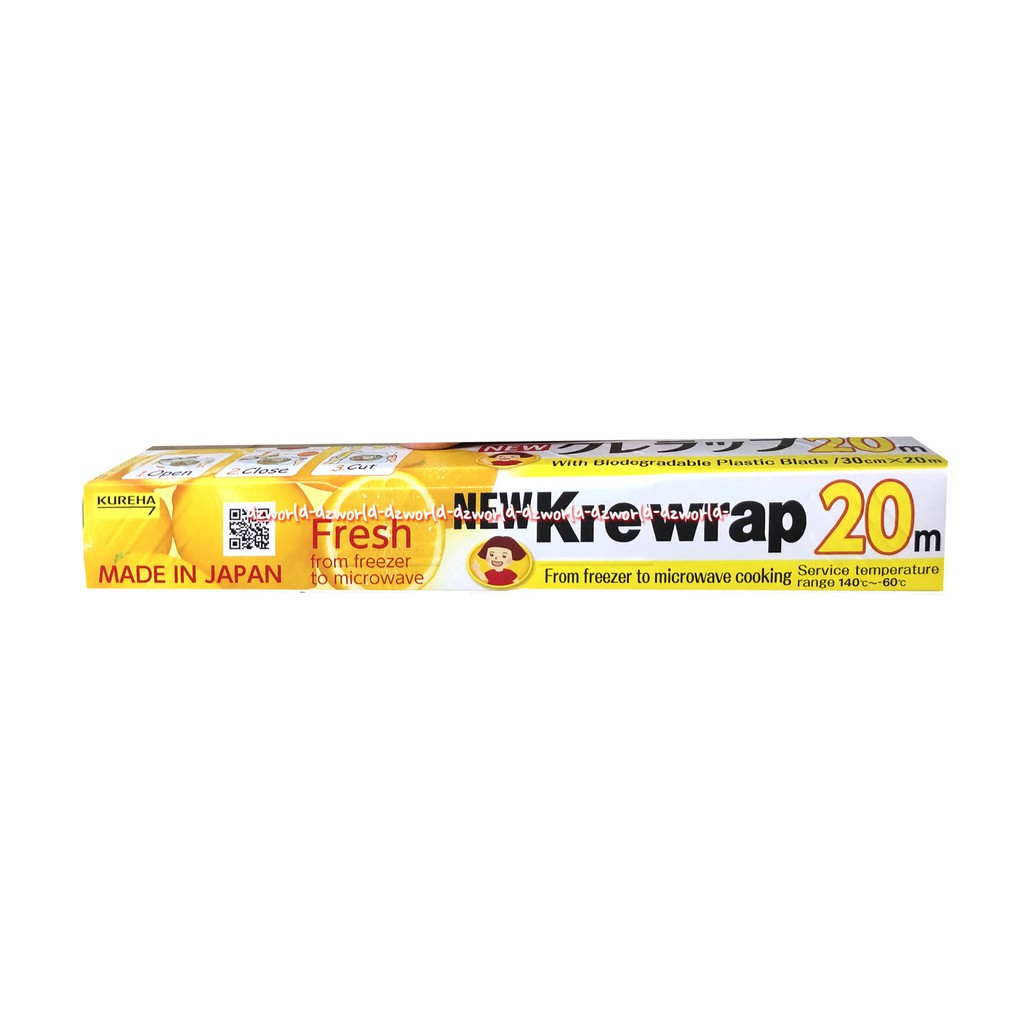 New Kre Wrap Fresh Plastik Wrappig Pembungkus Wadah Makanan 20 Meter