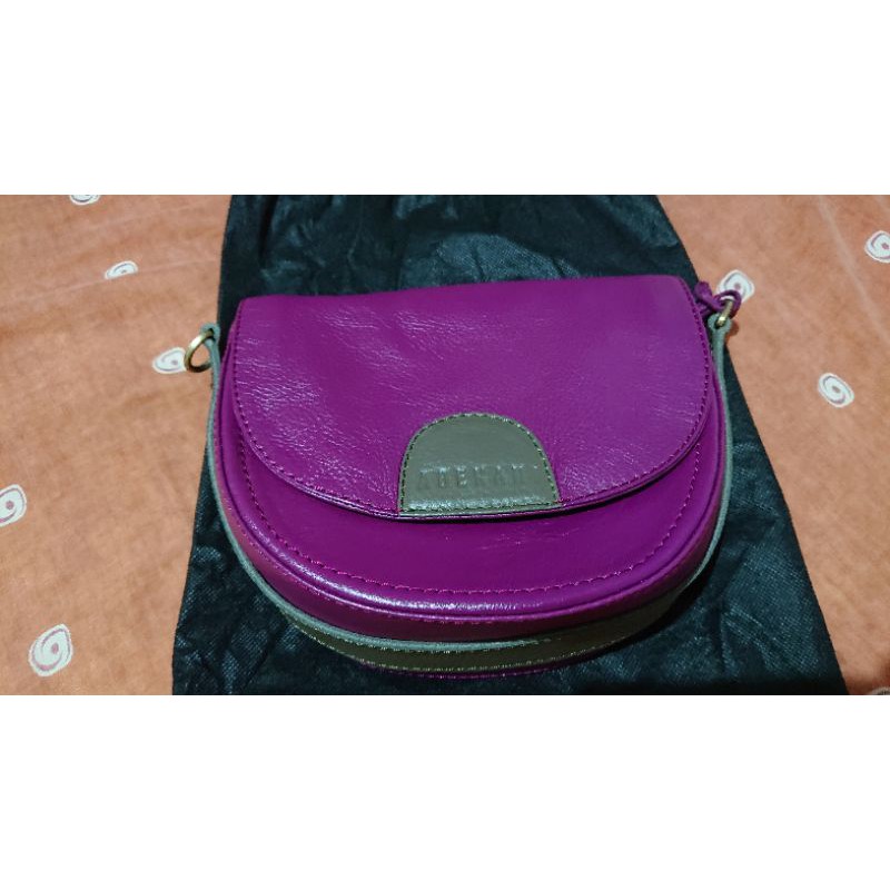 Abekani Twinsie fuschia olive krom