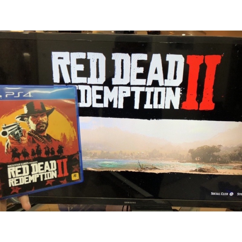 PS4 Game - Red Dead Redemption RDR 2 ( Reg 3 Asia / All / 2/ English ) Kaset Game BD PS4