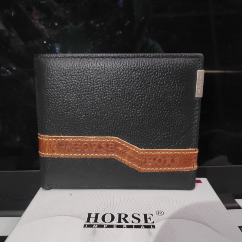 Dompet kulit pria kombinasi merk IMPERIAL HORSE