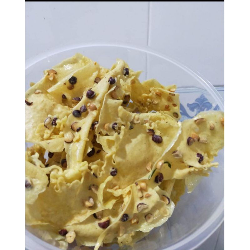 

rempeyek kacang toples 5 liter