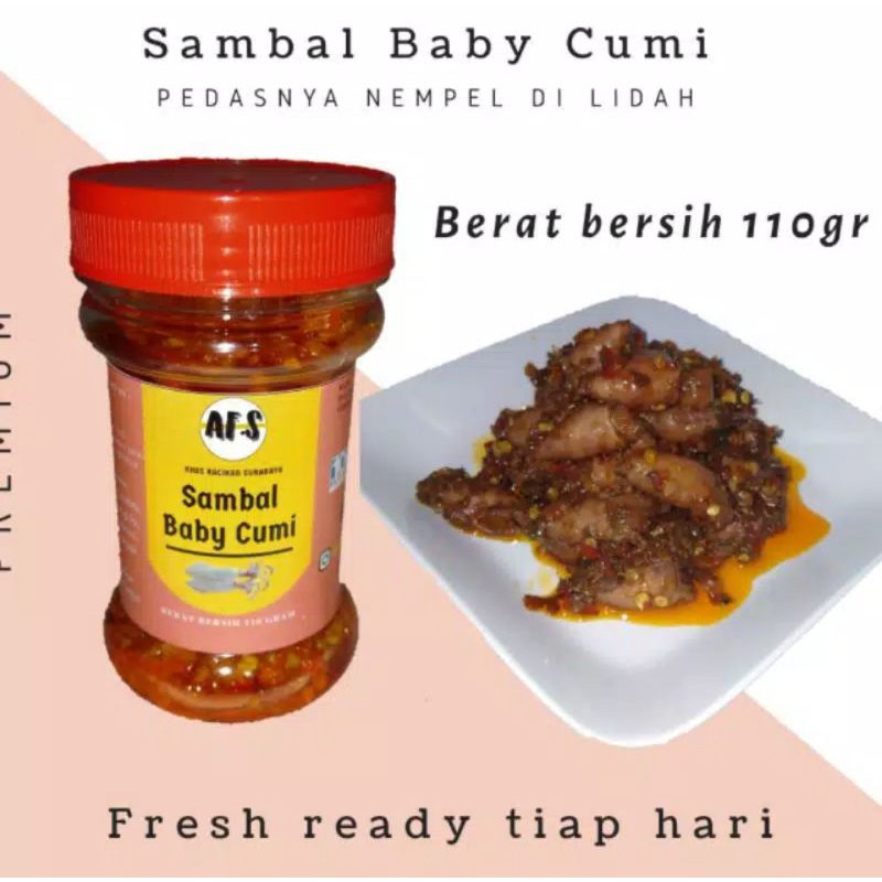 

Sambal Baby Cumi / Rasa Cumi pedas Maknyuss