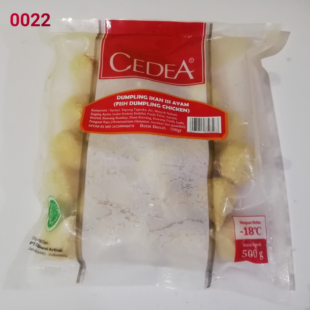 

Frozenfood Cedea dumpling ikan isi ayam PROMO murah 500gr | Frozenfood Bandung