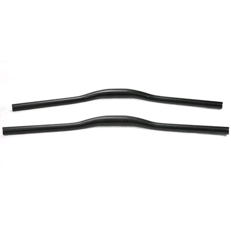 MTB Bicycle Handlebar Sepeda Carbon Fiber 640mm Model 002-BXT-HB Black Htm. Stang krbn 31.8 Oversize stang sepeda bahan karbon