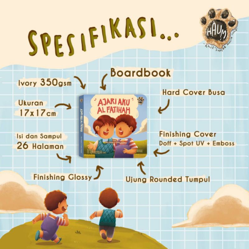 Boardbook Ajari Aku Al Fatihah Haum