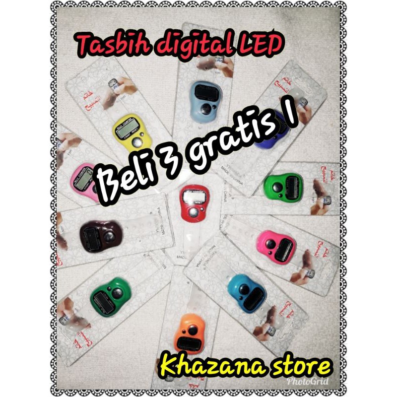 Tasbih digital/alat hitung praktis/hitung jari