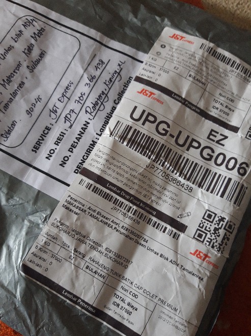 Rahajeng Tunik Batik Cap Colet Premium | Dress Batik Cap Asli